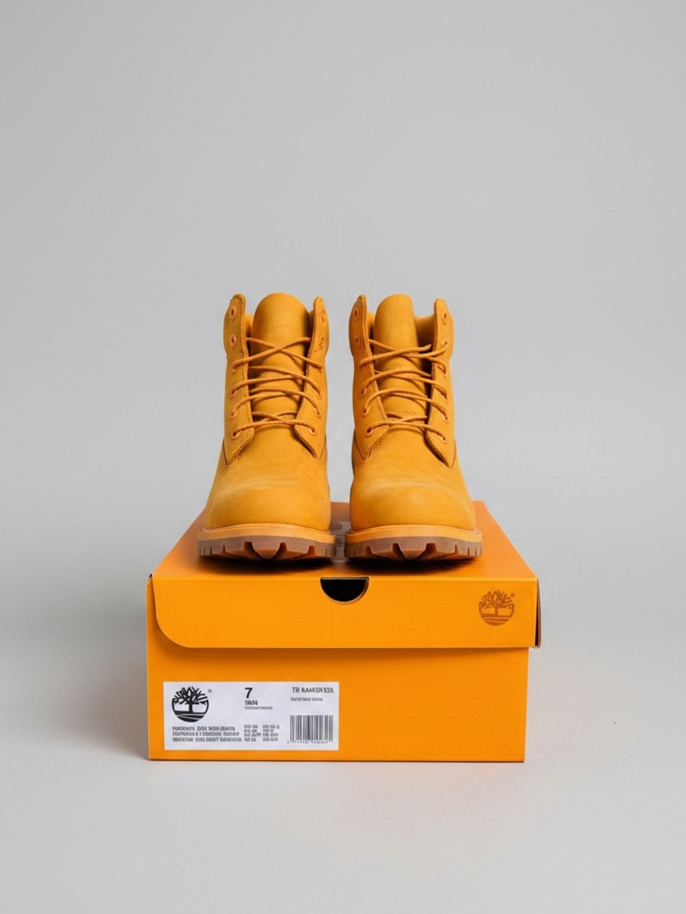 Timberland Men’s Wheat Yellow Lace-Up Work Boots - Picture 2 of 4